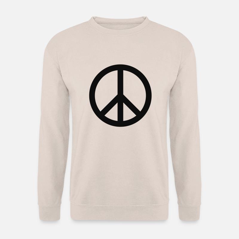 Friedenszeichen - Unisex Pullover - Sand