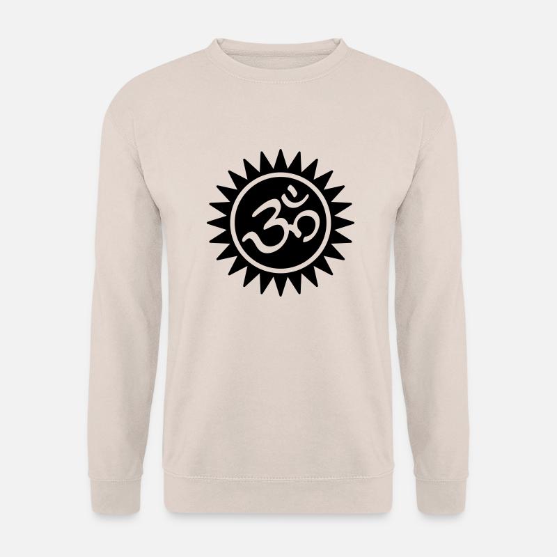 Devanagari Om - Unisex Pullover - Sand