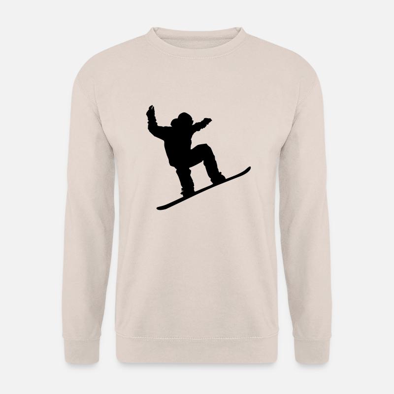 snowboarder01 - Unisex Sweatshirt - sand
