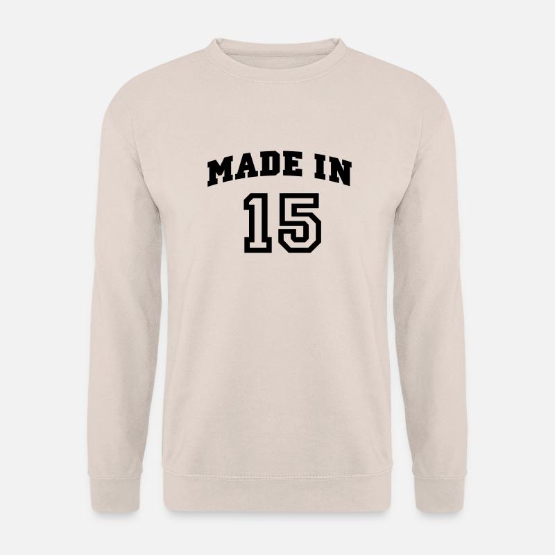 mp_madein15a - Unisex Pullover - Sand