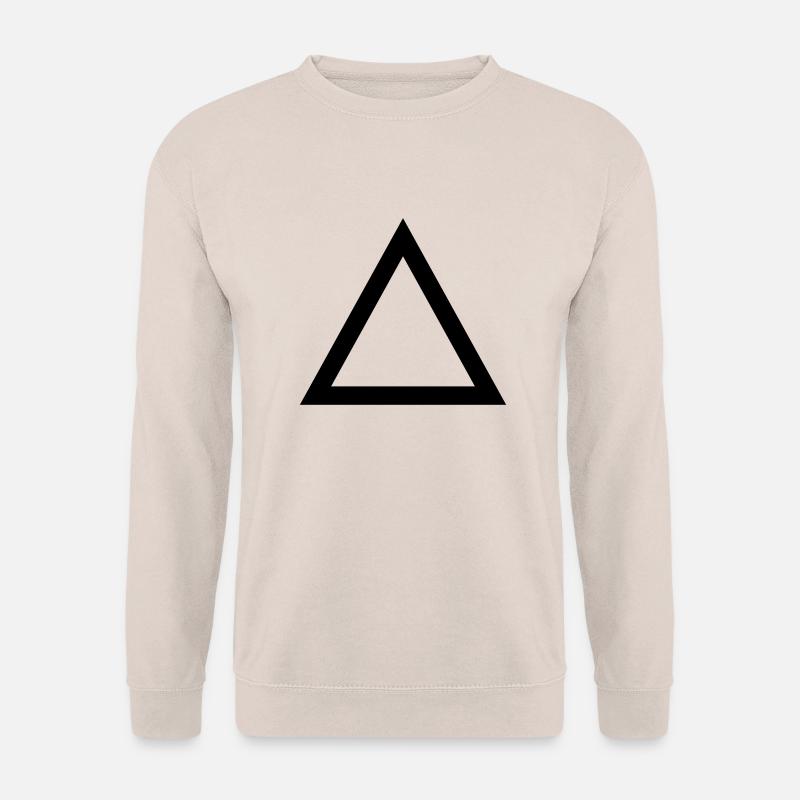 Triangle - Unisex Sweatshirt - sand