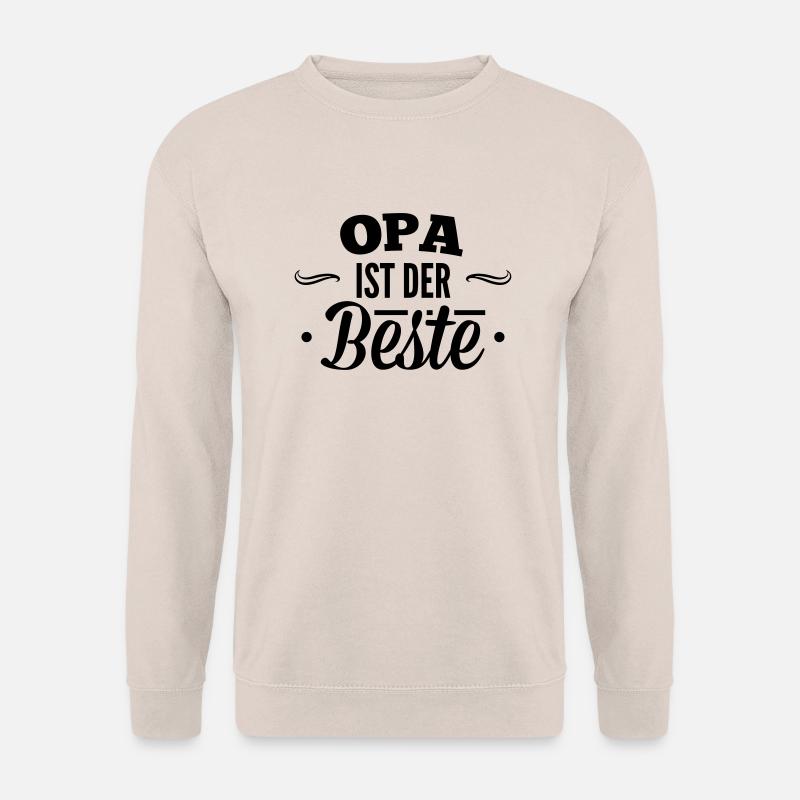 Opa ist der beste - Unisex Pullover - Sand