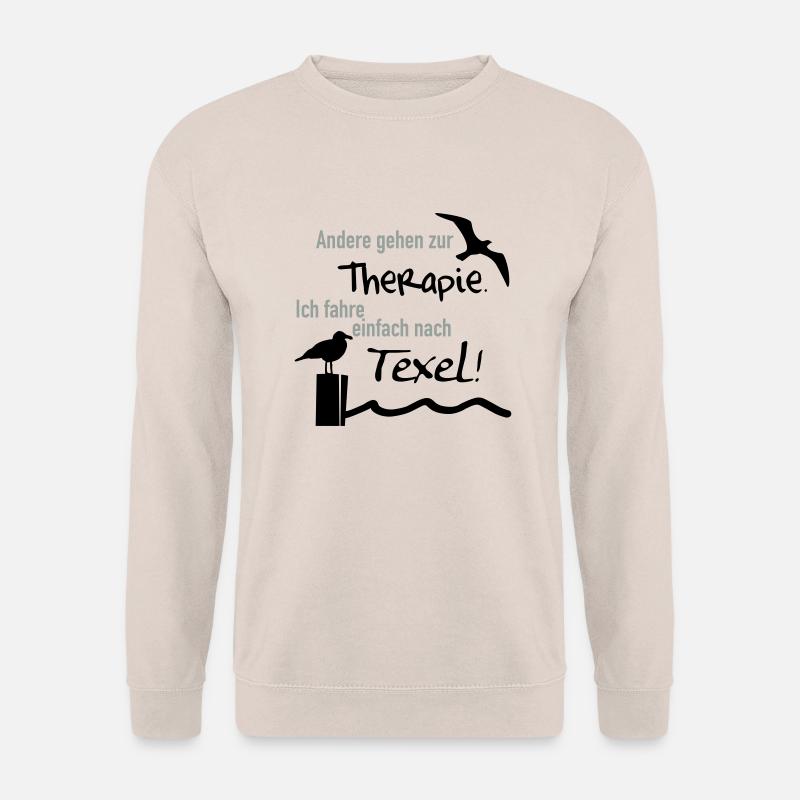 Therapie Texel - Unisex Pullover - Sand