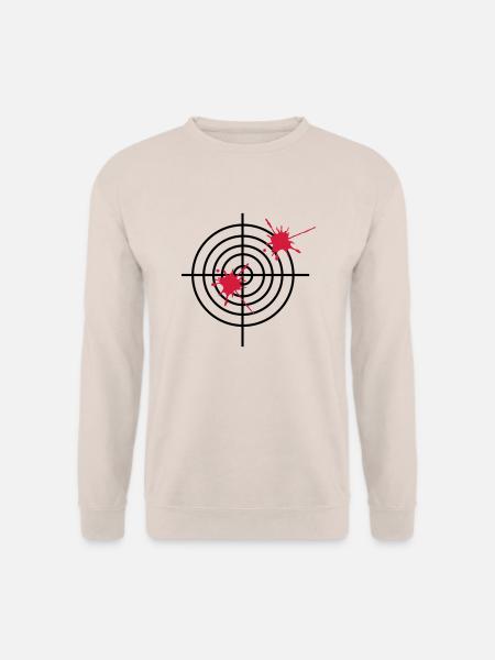Zielscheibe - Unisex Pullover - Sand