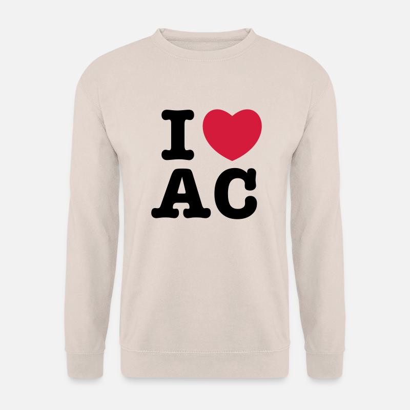 i heart ac - Unisex Pullover - Sand