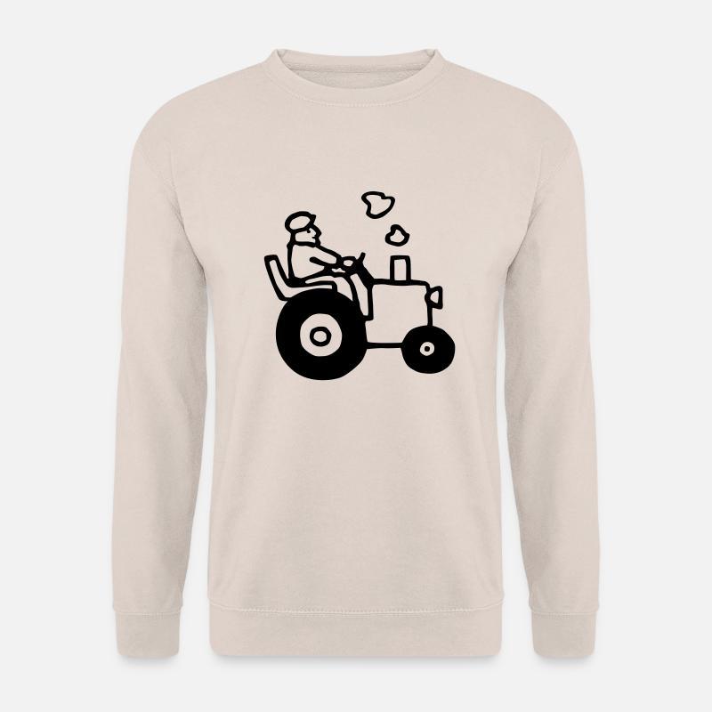 power_to_the_bauer_072011_c_1c - Unisex Sweatshirt - sand