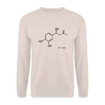 Adrenalin Kick - Unisex Pullover - Sand - Vorne - Alina (178cm) & Michal (187cm)