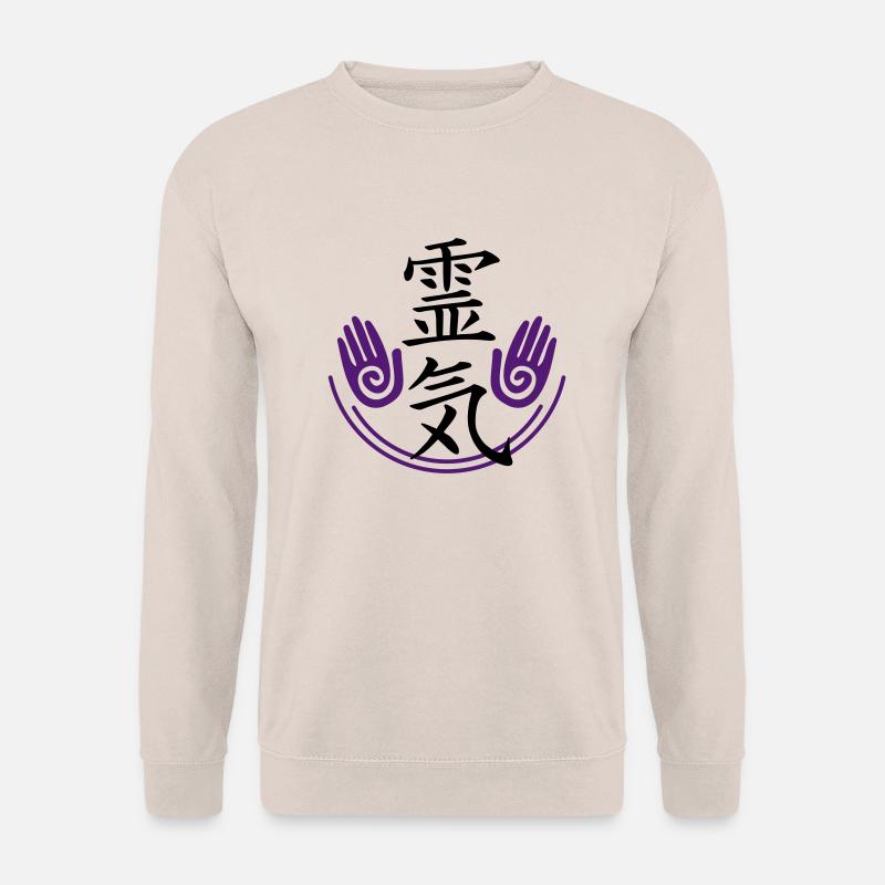 Reiki - Energy - Unisex Pullover - Sand
