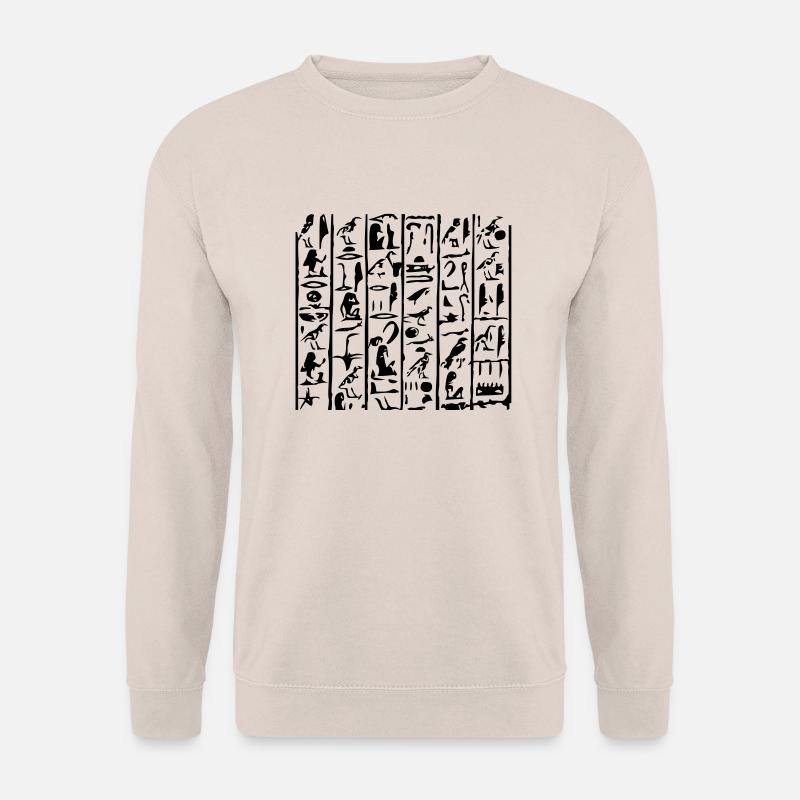 egypt_kite_vec_1 de - Unisex Pullover - Sand