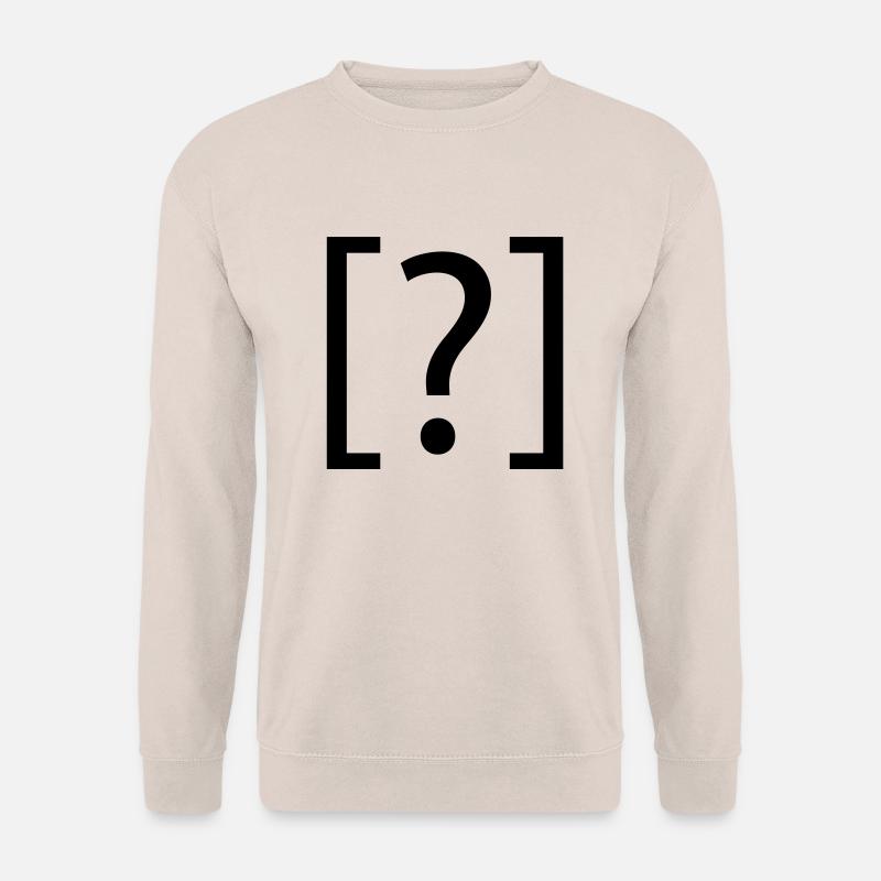 fragezeichen ? - Unisex Pullover - Sand