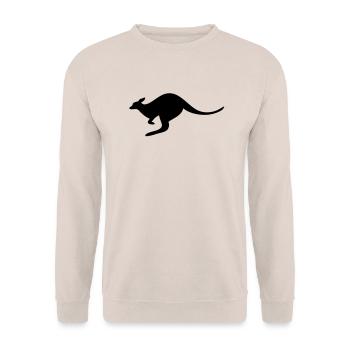 oceanie5 - Sweat-shirt Unisexe - sable - Devant - Alina (178cm) & Michal (187cm)
