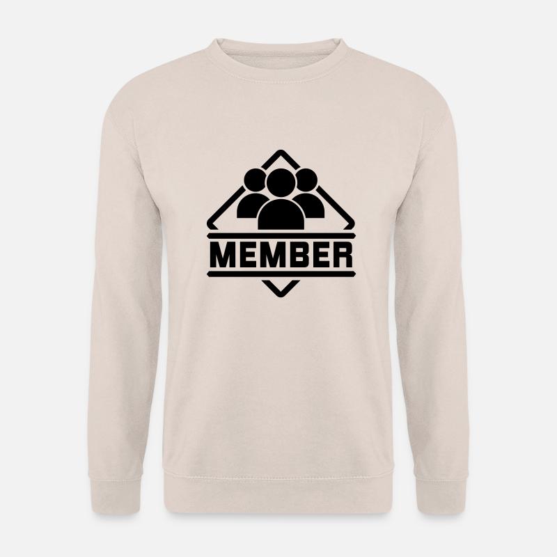 member__f1 - Unisex Pullover - Sand