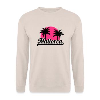 Mallorca - Unisex Pullover - Sand - Vorne - Alina (178cm) & Michal (187cm)