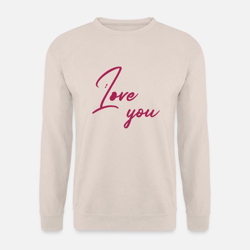 Love you - Unisex Pullover - Sand