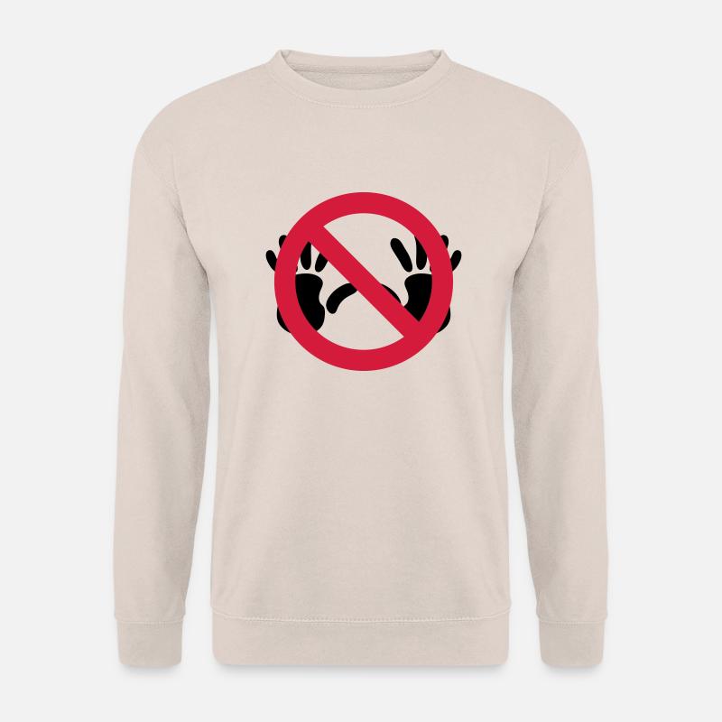 Nix grapschen SVG - Unisex Pullover - Sand