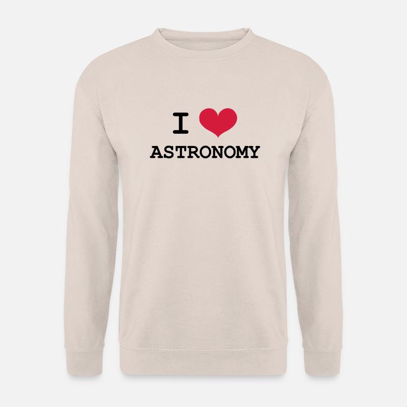 I Love Astronomy - Unisex Pullover - Sand