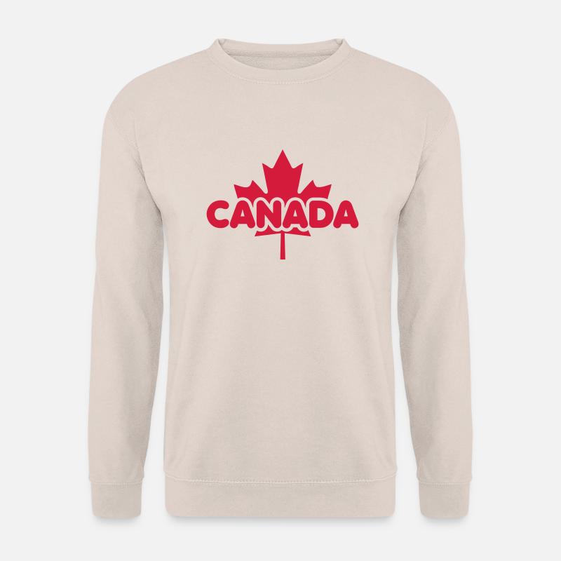 CANADA Maple Leaf - Unisex Pullover - Sand