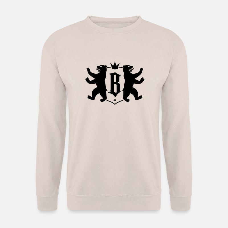 Berlin City - 2 Bears Special - Bluza unisex - piaskowy