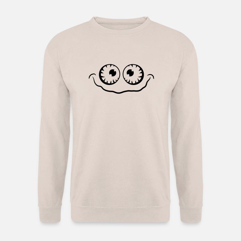 Horror Eyes - Unisex Pullover - Sand