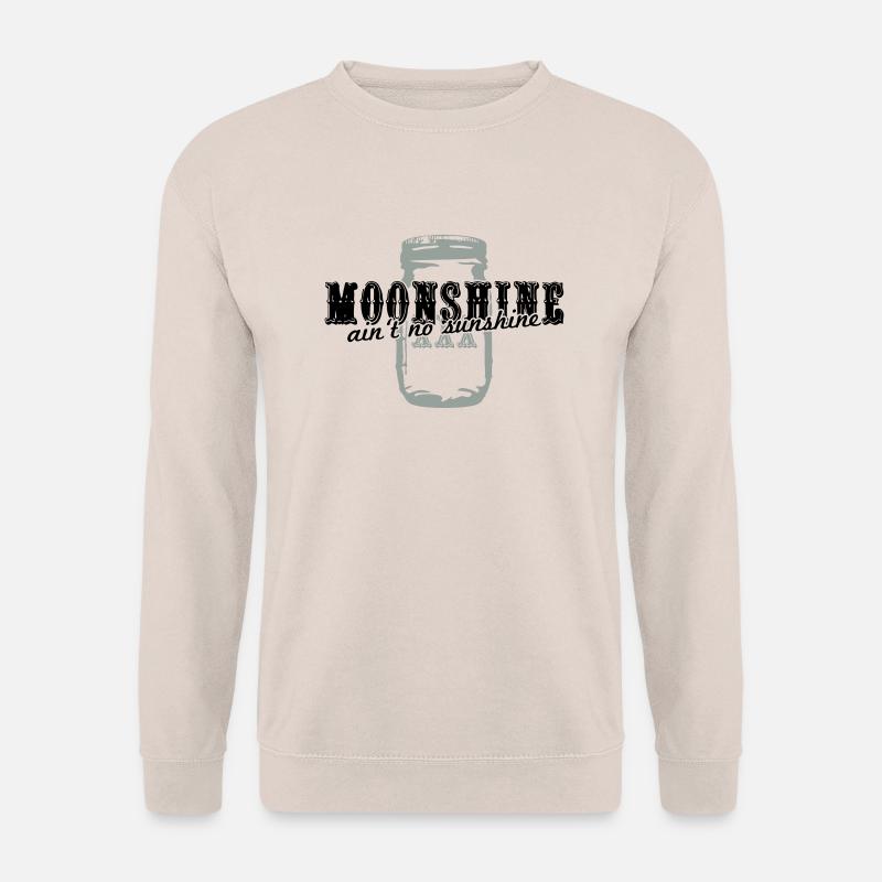 Moonshine + ain't no sunshine - Unisex Pullover - Sand
