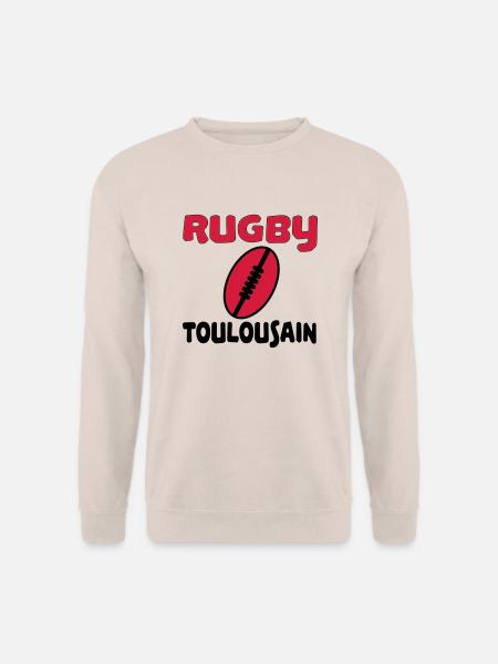 Rugby toulousain - Sweat-shirt Unisexe - sable