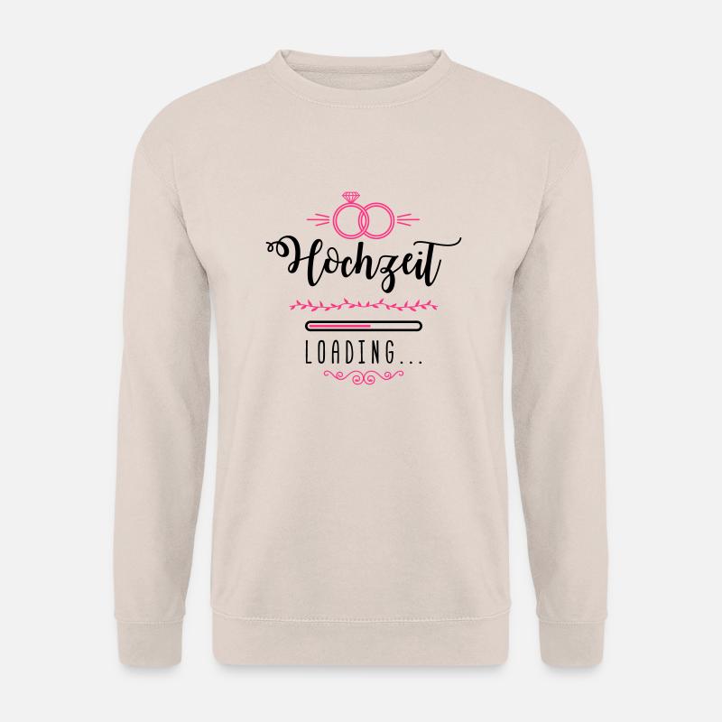 hochzeit loading ring - Unisex Pullover - Sand