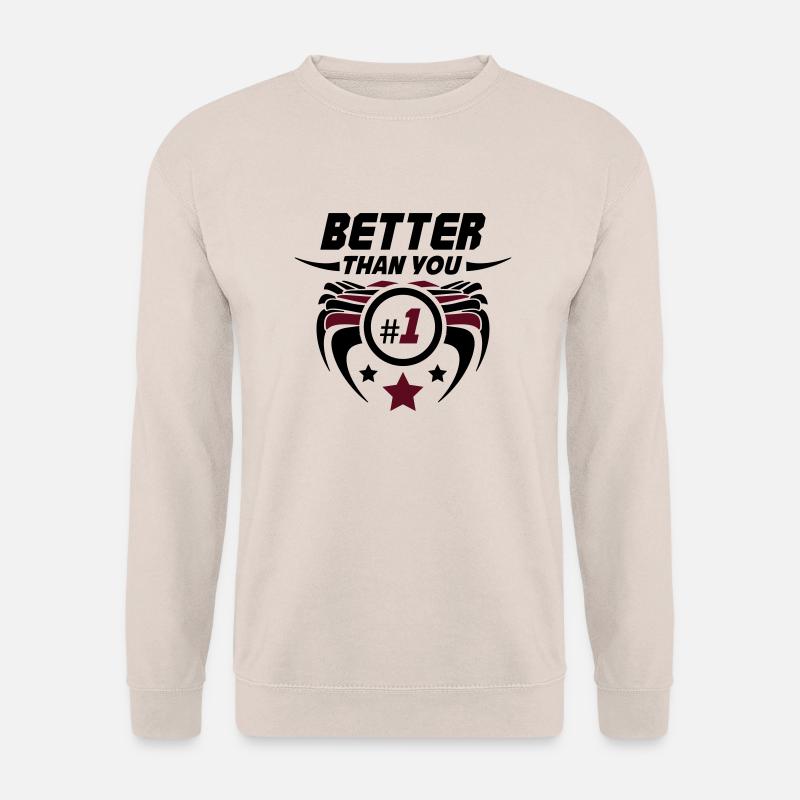 better_than_you_02 - Unisex Pullover - Sand