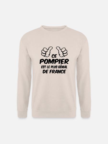 MEILLEUR POMPIER - Sweat-shirt Unisexe - sable