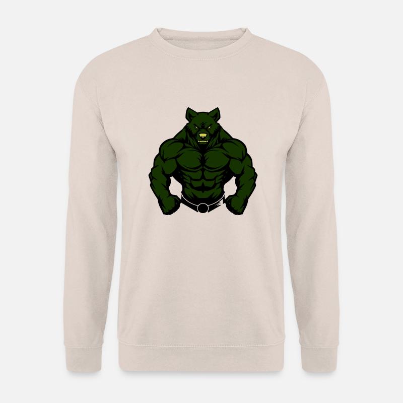 bär comic fit - Unisex Pullover - Sand