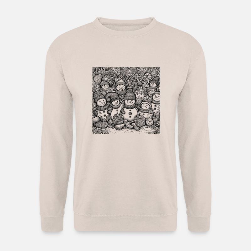 Schneemann - Unisex Pullover - Sand