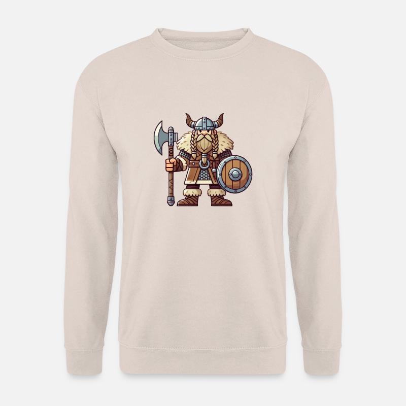 Wikinger Comic - Unisex Pullover - Sand