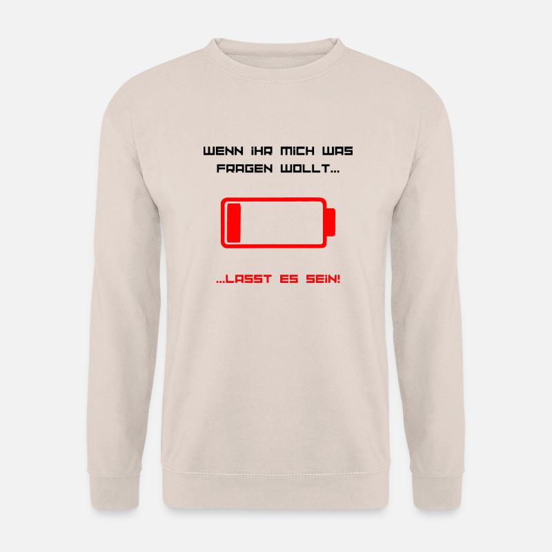 Keine Fragen - Unisex Pullover - Sand