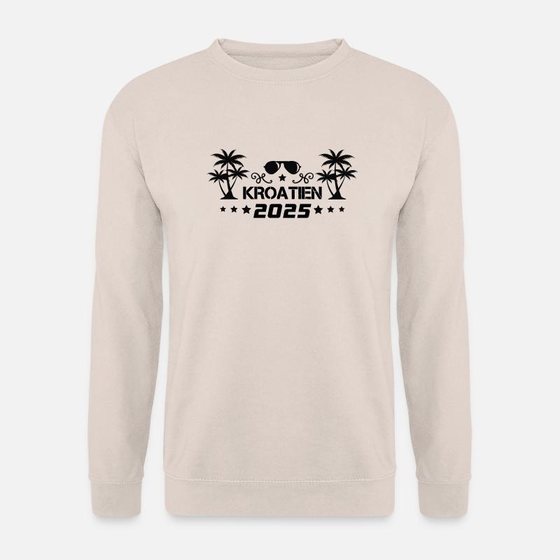 kroatien 2025 - Unisex Pullover - Sand
