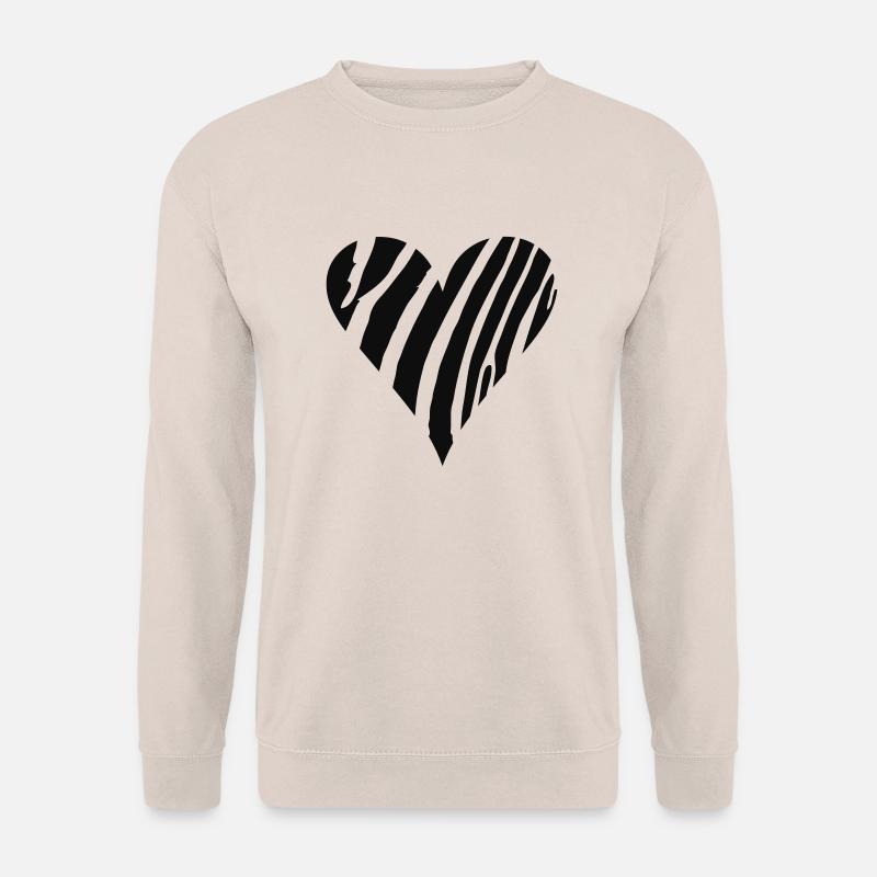Zebraherz - Unisex Pullover - Sand