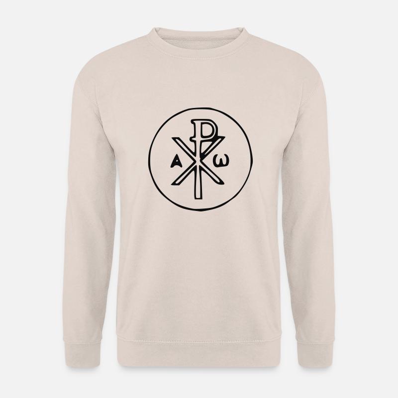 Christusmonogramm - Unisex Pullover - Sand