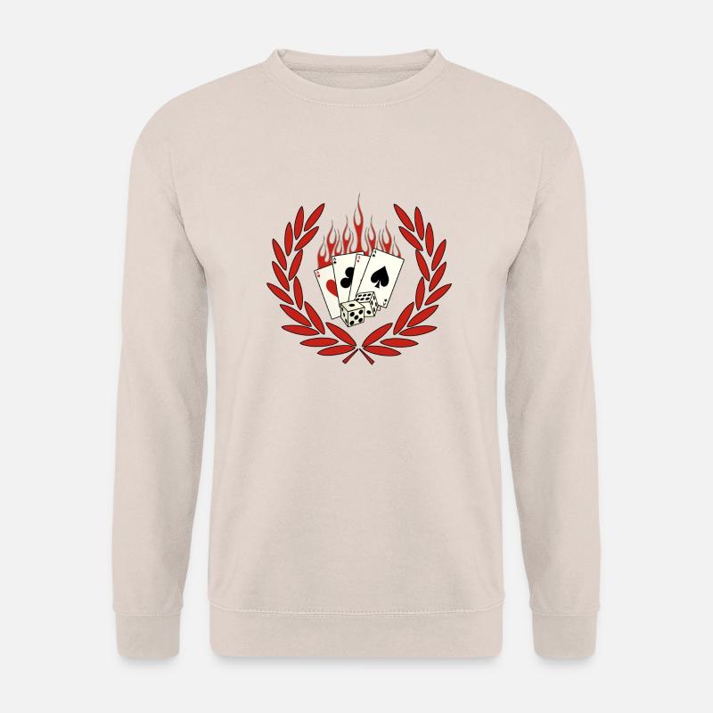 Poker number1 - Unisex Pullover - Sand