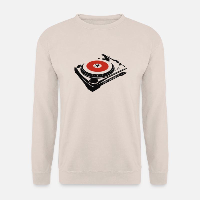 VINYL RULES - Unisex Pullover - Sand