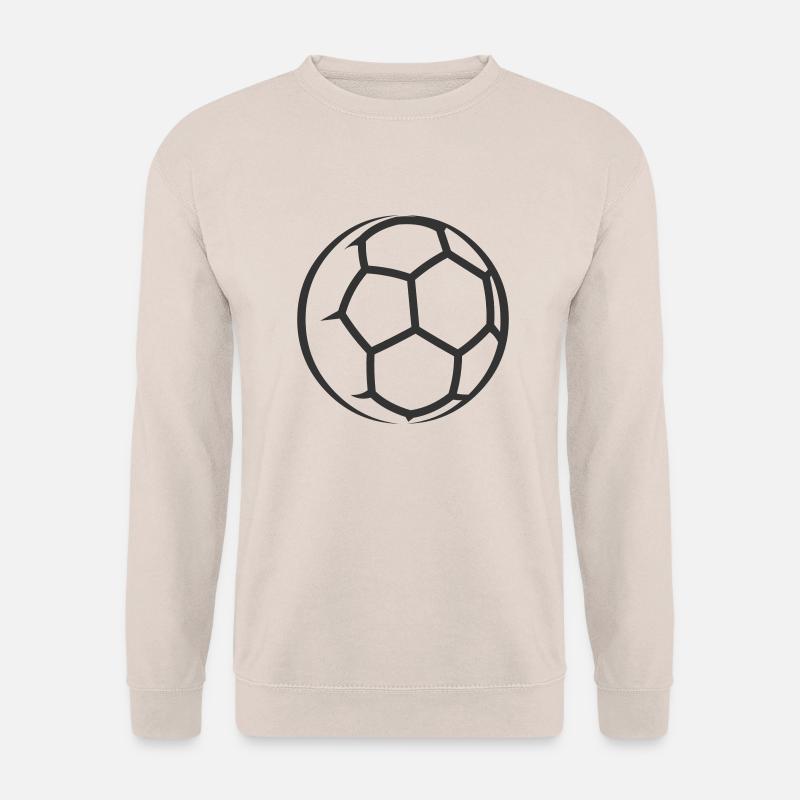 fussball_ball_newstyle - Unisex Pullover - Sand