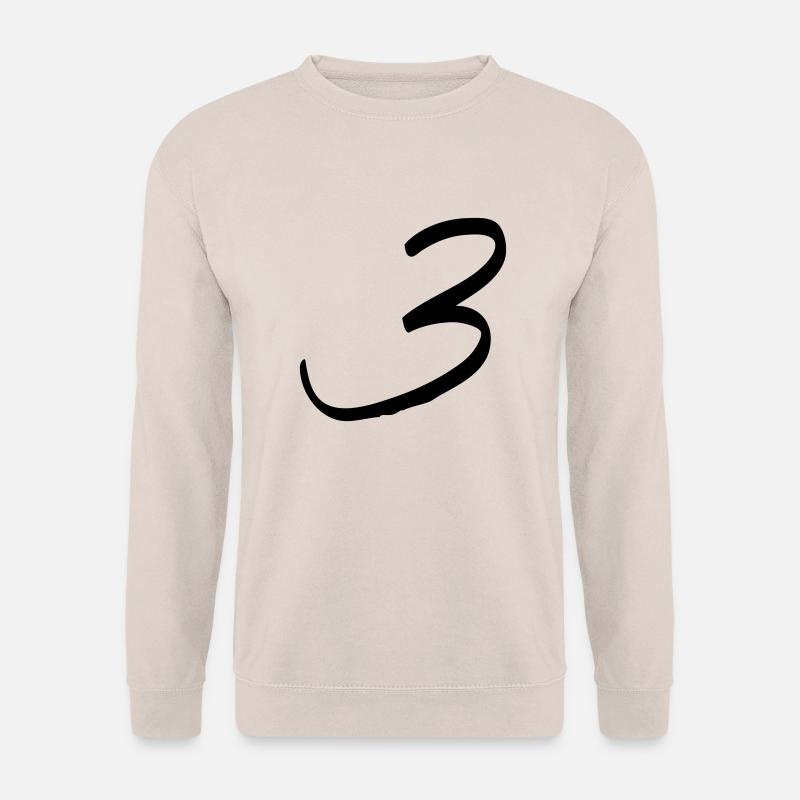 zahl_dani_3 - Unisex Pullover - Sand