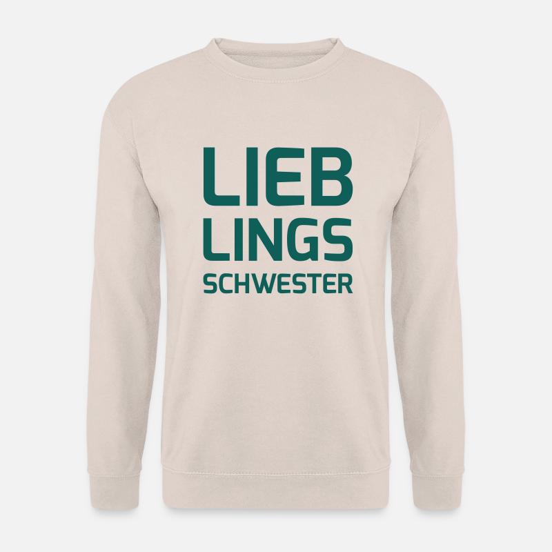 Lieblingsschwester - Unisex Pullover - Sand