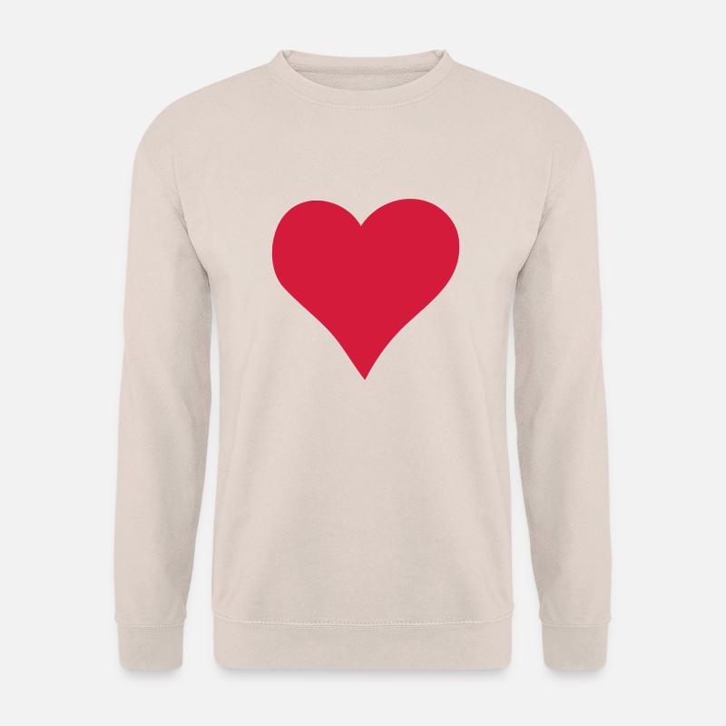 Herz - Unisex Pullover - Sand