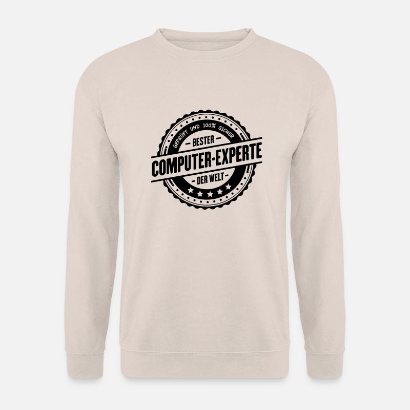Bester Computer-Experte - Unisex Pullover - Sand