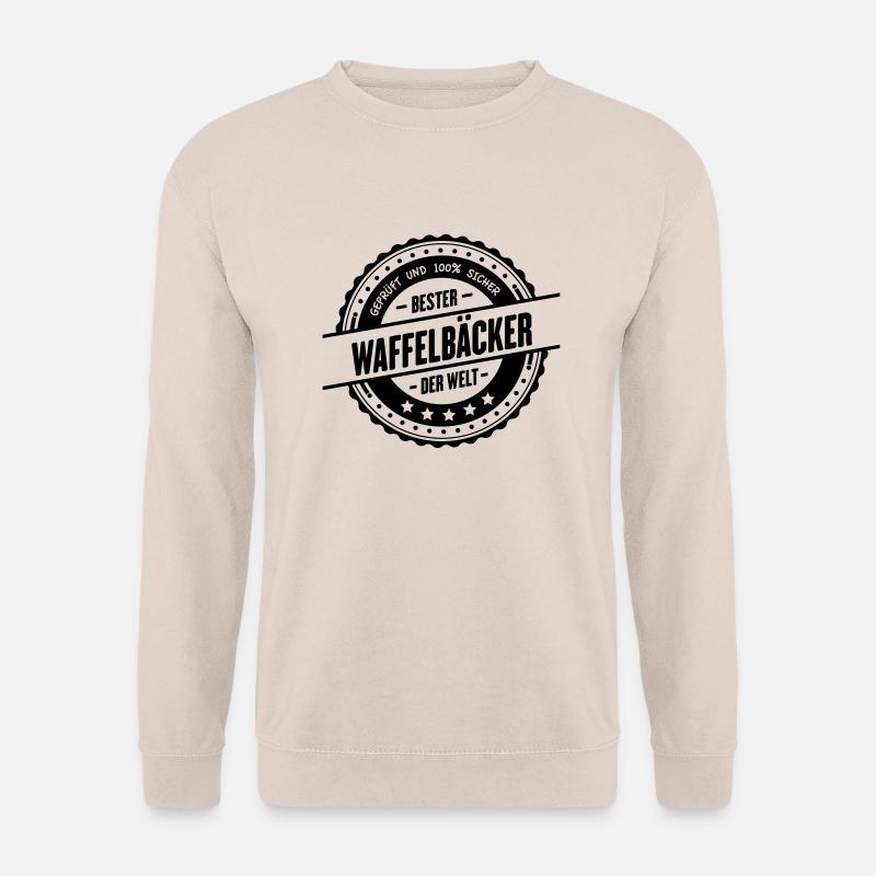 Bester Waffelbäcker - Unisex Pullover - Sand