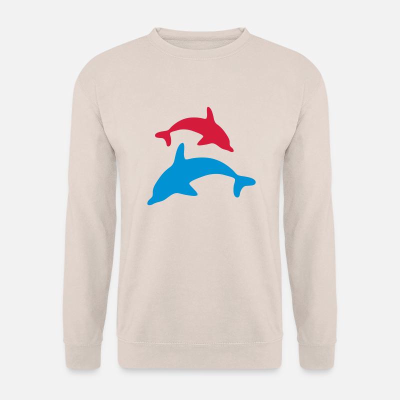 Delfin 03 - Unisex Pullover - Sand