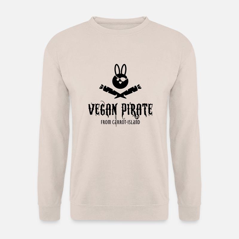 Piraten Hase - Unisex Pullover - Sand