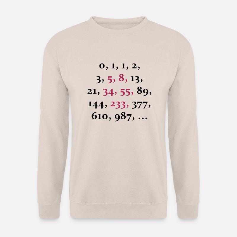 fibonacci sequence (2c) - Sweat-shirt Unisexe - sable