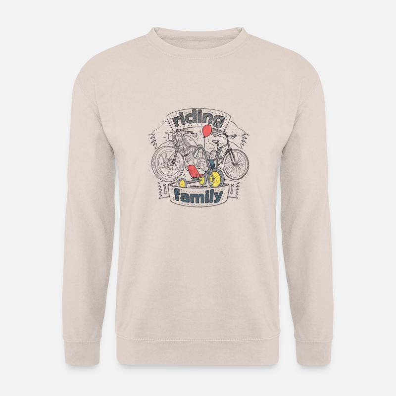 riding family - Unisex Pullover - Sand