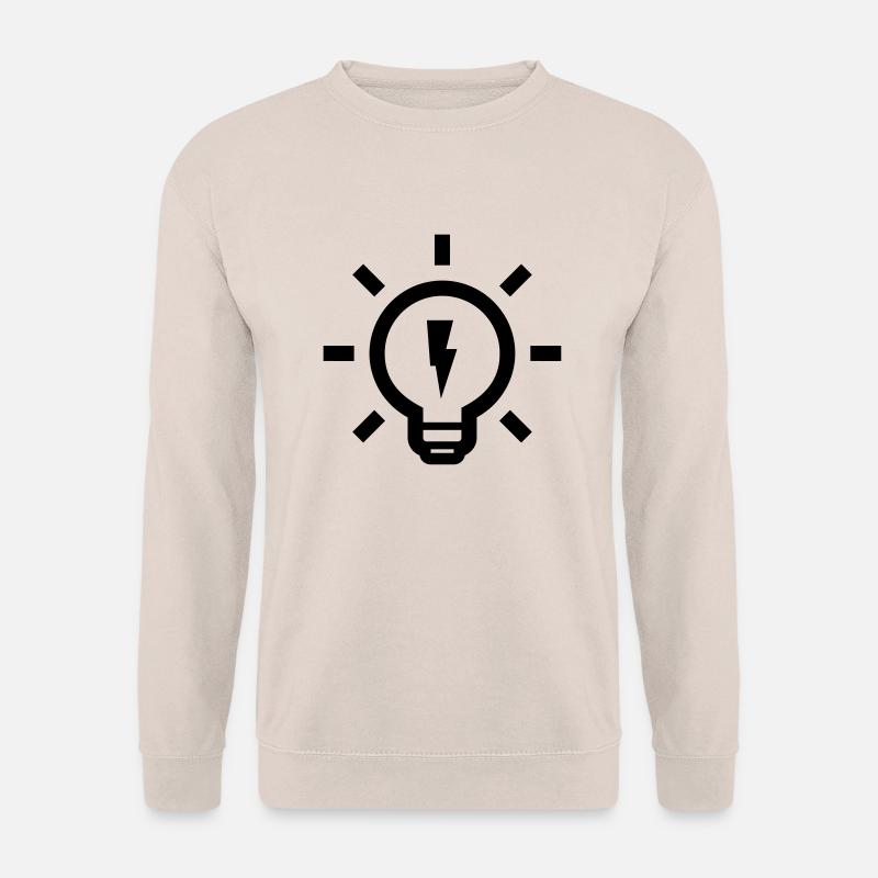 glühbirne idee - Unisex Pullover - Sand