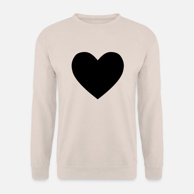 herz heart - Unisex Pullover - Sand
