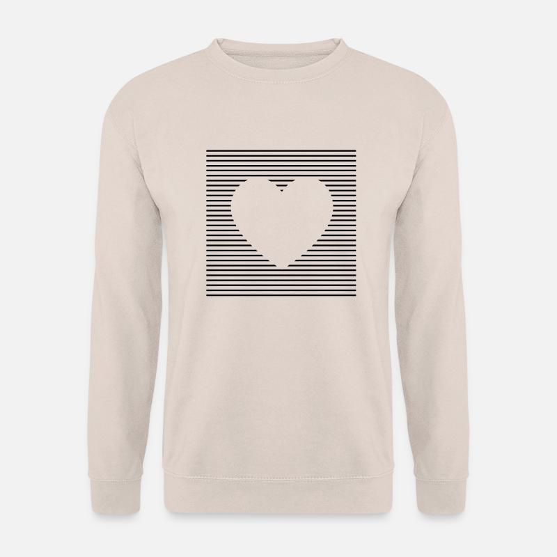 Herz - Unisex Pullover - Sand